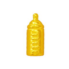 Singapore Gram Gold Collection - Milk Bottle 99.9% Gold Ingot 1g