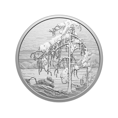 加拿大2026傑克松(北美短葉松) - 湯姆·湯姆森作品99.99% 精鑄銀幣2盎司