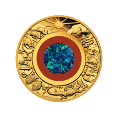 Australia 2026 Wonders of Australia - The Outback 99.99% Opal Proof Gold Coin 1oz