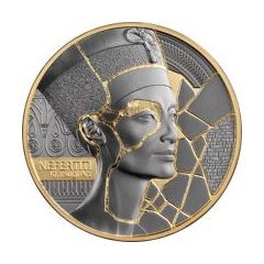 Cameroon 2026 Nefertiti 99.9% High Relief Antiqued Silver Coin 2oz