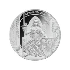 Germania Mint 2026 Germania 99.99% Proof Silver Round 1oz