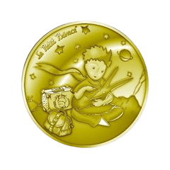 法國2026小王子 - 狐狸99.9% 精鑄金幣1/4盎司