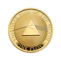 Great Britain 2026 Music Legends: Pink Floyd 99.99% Proof Gold Coin 1/4oz
