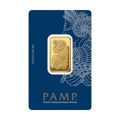 瑞士PAMP財富女神99.99% 壓鑄金條20克 (0.5343兩)
