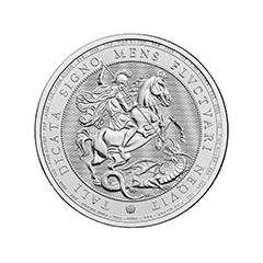 Great Britain 2026 St George and the Dragon 99.9% Bullion Silver Coin 1oz (0.831 Tael)