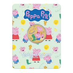 Tuvalu 2026 Peppa Pig - Together Forever Collector Coin 13.5g (in Card)
