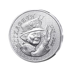 France 2026 Queen Elizabeth II 100th Birthday Anniversary 90% Silver Coin 45g 