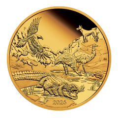 Australia 2026 Wonders of Australia - The Outback 99.99% Proof Gold Coin 1oz 