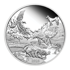Australia 2026 Wonders of Australia - The Outback 99.99% Proof Silver Coin 1oz 
