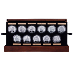 Great Britain 2022-2027 The Royal Tudor Beasts Collection  99.9% Proof Silver Coin 1oz (11 coin set)