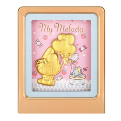 Singapore Sanrio Back to School Collection - My Melody 24K Gold Foil in Frame