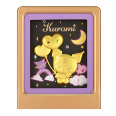 Singapore Sanrio Back to School Collection - Kuromi 24K Gold Foil in Frame