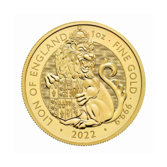 Great-Britain-2022-The-Royal-Tudor-Beast-–Lion-of-England-999.9%-BU-Gold--Coin-1oz