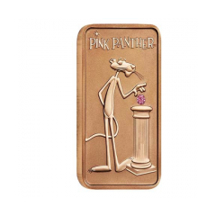 Australia-2018-Pink-Panther-91.67%-Pink-Gold-Pink-Diamond-Proof-Ingot-1oz