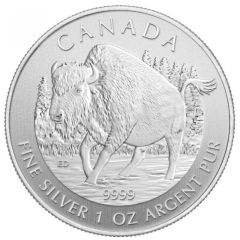 Canada-2013-Wood-Bison-Silver-1-oz