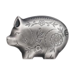 Mongolia-2019-Jolly-Pig-99.9%-Antique-Silver-Coin-1oz