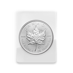 加拿大枫叶银币1盎司原装封套 (0.831两) (非全新)
