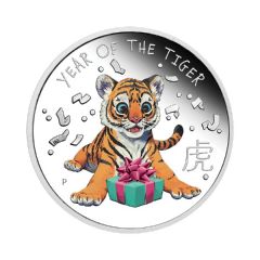 Tuvalu-2022-Baby-Tiger-99.99%--Silver-Proof-Coin-1/2oz