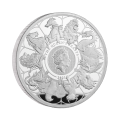 Great-Britain--2021-Great-Britain-Queen's-Beast-Completer---99.9%-Silver-Proof-Coin-5oz