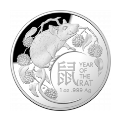 Australia-2020-Lunar-Series-Of-The-Year-Rat-99.9%-Silver-Proof-Domed-Coin-1oz