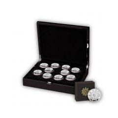Great-Britain-2021-The-Queen's-Beasts-Series-99.9%-Silver-Proof-Coin-2oz-Eleven-Coins-Set