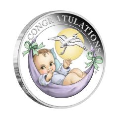 Australia-2020-Newborn-Baby-99.99%-Silver-Proof-Coin-1/2-oz