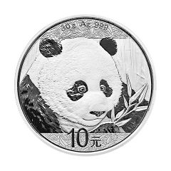 China-2018-Panda-99.9%-BU-Silver-Coin-30g