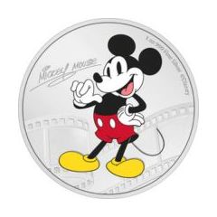 紐埃2023迪士尼米奇老鼠99.9%精鑄銀幣1盎司
