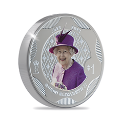 紐西蘭2023緬懷女王伊利沙伯二世99.9%精鑄銀幣1盎司