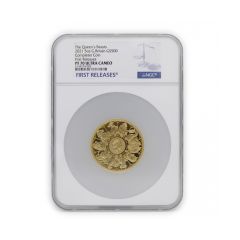 Great-Britain--2021-Great-Britain-Queen's-Beast-Completer---99.99%-Gold-Proof-Coin-5oz-NGC-PF-70