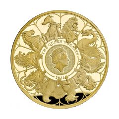 Great-Britain--2021-Great-Britain-Queen's-Beast-Completer---99.99%-Gold-Proof-Coin-1oz