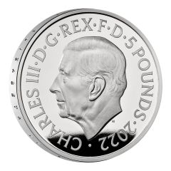 英國2022紀念英女皇伊利沙伯二世 - 皇冠系列92.5%精鑄加厚版銀幣56.56克
