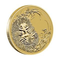 Australia-2013-Bush-Babies-II---Echidna-Stamp-and-Coin-Cover-Aluminium-Bronze-Coin-13g