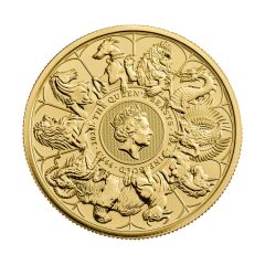 Great-Britain--2021-Great-Britain-Queen's-Beast-Completer---99.99%-Gold-Coin-BU-1oz
