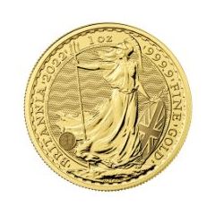 英國2022不列顛女神99.99％普制金幣1盎司