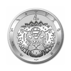 托克勞2022十二星座 – 獅子座99.9%普制銀幣1盎司(連展示盒)