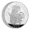 英国2023都铎王室神兽系列-蒲福氏羊角兽99.9%精铸银币10盎司