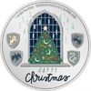紐埃2022歡樂聖誕 - 哈利波特99.9%精鑄銀幣1盎司