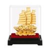 Singapore Golden Success Ship 24K Gold-Plated Mini Figurine