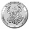 托克劳2022十二星座 – 金牛座99.9%普制银币1盎司（连展示盒）