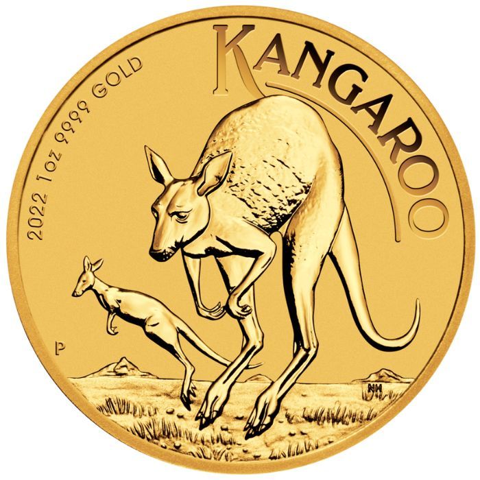 澳洲2022袋鼠99.99%金币1盎司